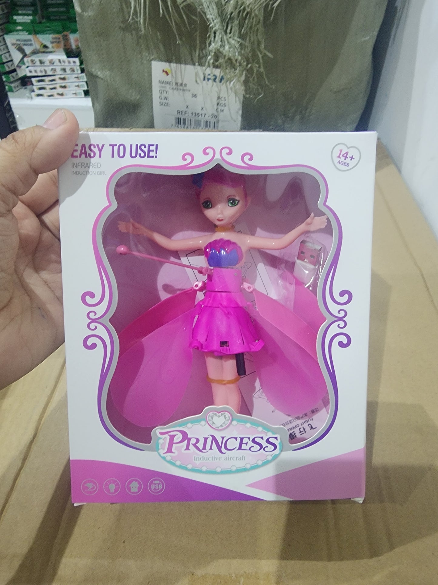 FAIRYPINK™ Voladora con Sensor