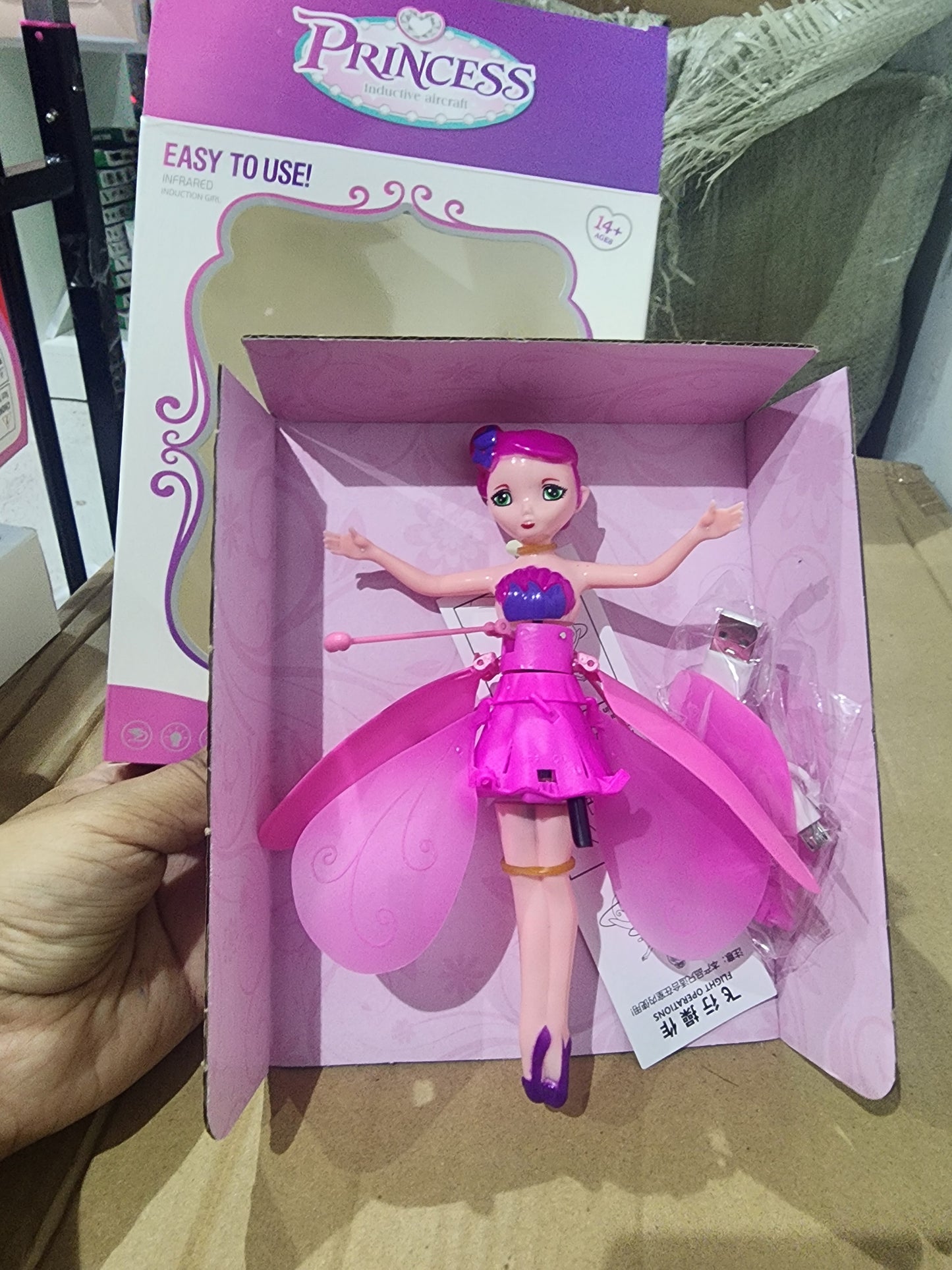FAIRYPINK™ Voladora con Sensor